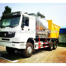 6X4 HOWO road surface sealing truck / synchronous sealing truck/Road Machinery- Paver/chip Sealer/synchronous Stone Crush